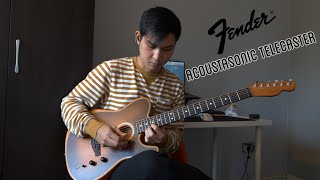 My Fender American Acoustasonic Telecaster Sound Test 🎸 [upl. by Geis]