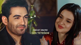 Farhat Orayev  Sen ýeteňok Official Music Video [upl. by Jehovah]