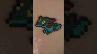 Perler Beads Timelapse Dreepy  Pokémon Pixel Art [upl. by Phira779]