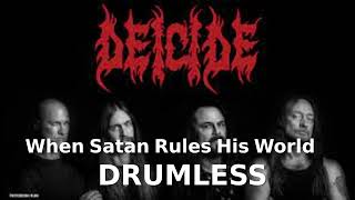 Deicide When Satan Rules His World drums backing track for practice [upl. by Rhoades]