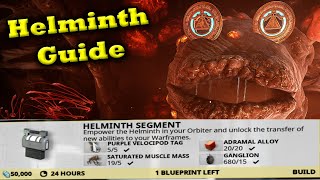 Warframe  How To Get The Helminth Segment  Helminth Guide [upl. by Ahsemrac]