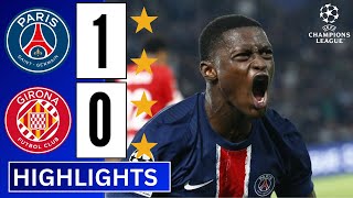 PSG vs Girona 10 Extended HIGHLIGHTS amp All GOALS  Gazzaniga  Champions League 2024 [upl. by Booth475]