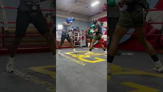 Chris Colbert sparring Mickey bay boxingworkout boxing sports professionalfighter sparring [upl. by Udela]