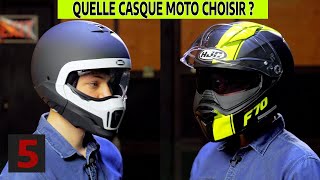 TOP 5  Meilleur Casque Moto 2024 [upl. by Elbon14]