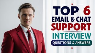 Email and chat support interview questions and answers [upl. by Karie]