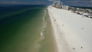 Gulf Shores Alabama Aerial Video [upl. by Dorej525]