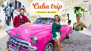 Exploring Havana City Tour Beaches amp Night Life  Cuba Travel Vlog  Distance Between [upl. by Dnyletak]