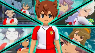 Shinsei Inazuma Japan  All Hissatsu Techniques  Inazuma eleven Wii Series [upl. by Andrei]