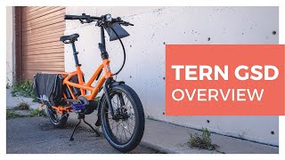 Tern Bikes GSD Electric Cargo Bike Review [upl. by Siwel]