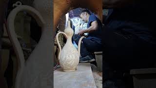 2024년 장작가마 초벌 재임 하는 모습 2024 Hwasimdoyo woodfired kiln preparation for Biscuit Firing [upl. by Marka]