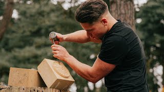 Carving a Stone Flower [upl. by Babbie19]