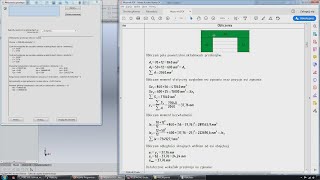 90 Właściwości przekroju  geometryczne momenty w SolidWorksie [upl. by Wini]