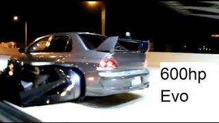 Mitsubishi Evo 9 vs 7m Mk3 Supra HD [upl. by Garreth]