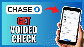 How To GET A VOIDED CHECK From CHASE APP 2024 [upl. by Negris27]