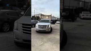 AWT  Silver Cadillac Escalade on 22quot Performance Replicas PR177 Wheels in Chrome [upl. by Yesnel]