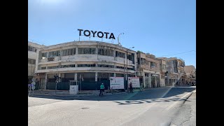 Famagusta  Varosha with Bike in the gost City 4K [upl. by Beitris]