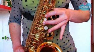 Saxophone  Comment faire un La   Instrument de musique [upl. by Eesac]