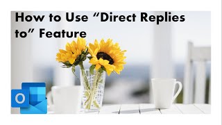 How To Use Automatic Replies in Outlook  Direct Replies Feature in Outlook 20162019365 in Hindi [upl. by Eicyaj]