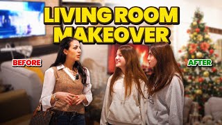 Our Aesthetic Room MAKEOVER REVEAL 💖 Furniture Shopping🇵🇭كيف جددنا الغرفة [upl. by Nuncia614]