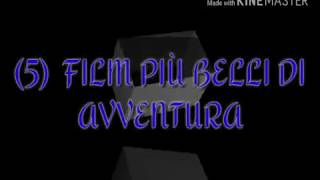 5 film di avventura più belli [upl. by Ecinue296]