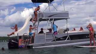 2014 Pontoon Boats  Avalon Paradise Funship  Avalon Pontoons  Luxury [upl. by Publea752]