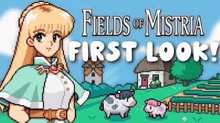 🔴FIRST LOOK  Fields of Mistria Early Access [upl. by Lewis475]