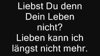 Engelsblut feat Birth Accident  Willst Du dieses Leben lyricswmv [upl. by Niamart]