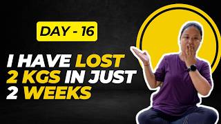 Day 16  How I Loose 2 Kgs in just a Week  diet plan vlog  90 Days Challenge  fat Priyanca Rana [upl. by Flemming582]