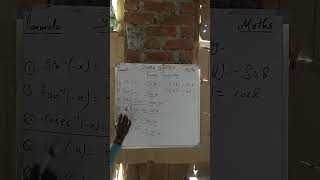 12th mathematics ll most important formula inverse trigonometry [upl. by Anaizit57]