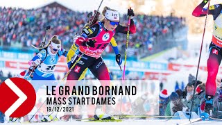 MASS START DAMES  LE GRAND BORNAND 2021 [upl. by Innavoj40]