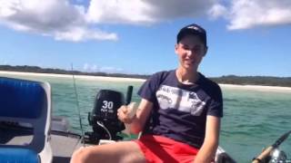 Fishing Hervey Bay [upl. by Felten]