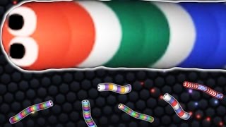 BREAKING THE SLITHERIO RECORD Slitherio [upl. by Eneg]