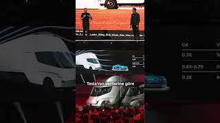 Tesla’nın tırı Semi Truck tam 34 ton yükle test edildi shortvideo [upl. by Matthieu]