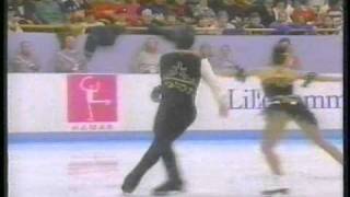 Brasseur amp Eisler CAN  1994 Lillehammer Pairs Technical Program Secondary Broadcast Feed [upl. by Mrots]