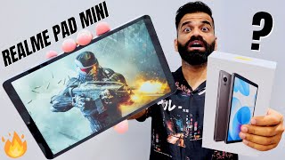 Realme Pad Mini Unboxing amp First Look  Best Mini Budget Tablet🔥🔥🔥 [upl. by Dixie]