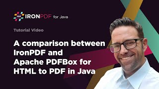 A comparison between IronPDF and Apache PDFBox for HTML to PDF in Java [upl. by Ylil312]