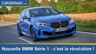 Essai  BMW Série 1 2019  la loi de la traction [upl. by Neelyt270]