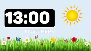 🌞 13 Minutes of Springtime Sweetness Fun amp Colorful Timer for Kids [upl. by Emera]