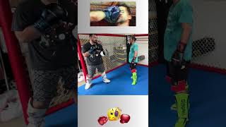 🥊🥋 Sparring 106 MMA Wing Chun JKD Karate Taekwondo BJJ and some other messy styles 🤣 short [upl. by Aciruam290]