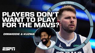 Why dont players want to play with Luka Doncic amp the Mavericks  NBA Today [upl. by Moguel819]