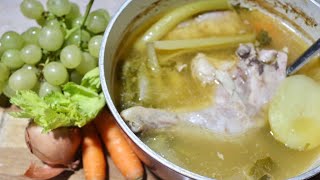 BRODO DI POLLO  CHICKEN BROTH [upl. by Gauthier]