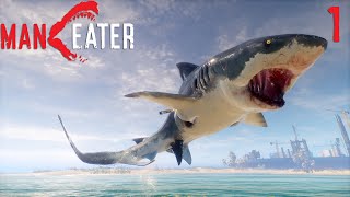 Lets Play Maneater Ep01 Jaws ReUnleashed [upl. by Ishii]