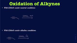 Oxidation of Alkynes with KMnO4 and Ozone [upl. by Uaerraj]