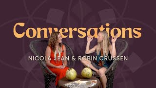 Conversations Ep 4  Breath and Beats Nicola Jean and Robinio54  BaliSpirit Festival [upl. by Ayekam]