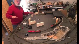 Timelapse BuildHO Train Layout 5x10Start to Finish [upl. by Carli351]