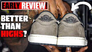 Air Jordan 1 Low Mocha Sneaker Review [upl. by Aynatan]