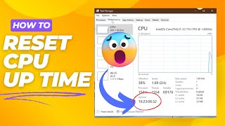 How to Reset Up time CPU  Full Shutdown My CPU time16230632 [upl. by Dinnage47]