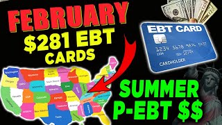 2023 FEBRUARY PANDEMIC EBT UPDATE New 40 Summer PEBT States Approved SNAP 281 [upl. by Llerrahs]