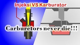 Perbedaan Sistem Injeksi Dengan Karburator [upl. by Coryden]