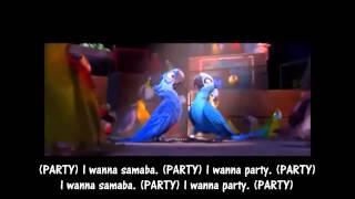 Rio  Hot Wings Movie Scene With English Subtitles HD [upl. by Lulu672]